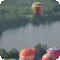 Полёты над озером Спастер на воздушных шарах